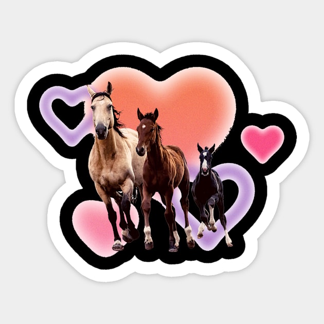 horse lover Sticker by indalucia